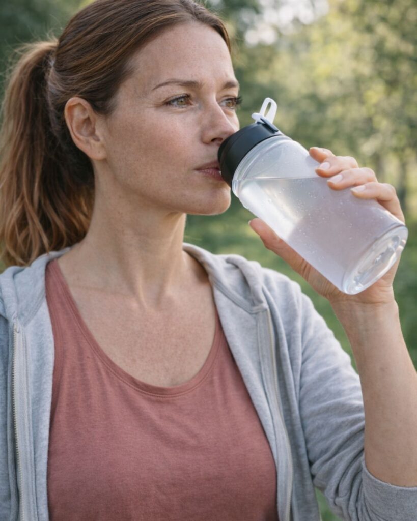 Water drinken dehydratatie skincare DokterEs